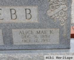 Alice Mae Kidd Webb