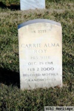 Carrie Alma Roy