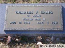 Charles F Craig