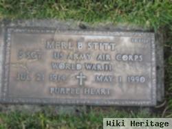 Merl B Stitt