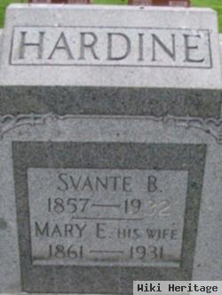 Mary E Hardine