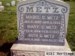 Mabel C Metz