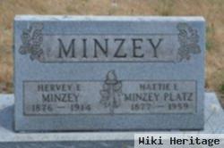 Hervey E Minzey