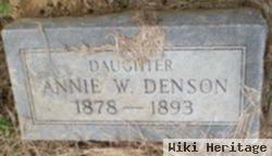 Annie W. Denson