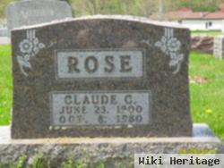 Claude C Rose