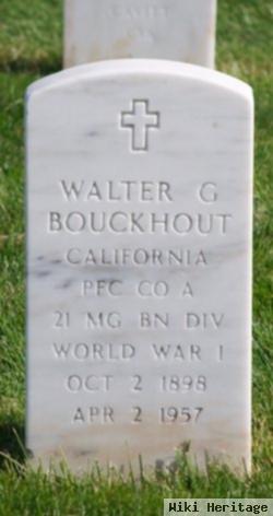 Walter G Bouckhout