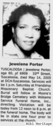 Jewelene Porter