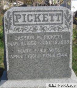 Mary F Pickett