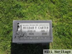 Huldah F Carter