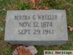 Bertha Glenn Wheeler