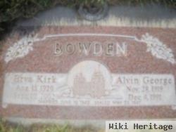 Alvin George Bowden