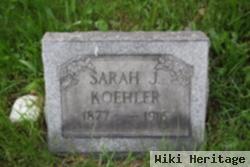 Sarah J. Whitehouse Koehler