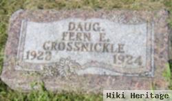 Fern E Grossnickle