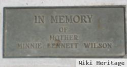 Minnie Bennett Wilson