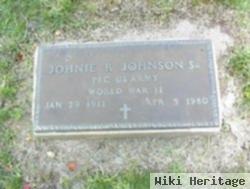 Johnie Ralph Johnson, Sr