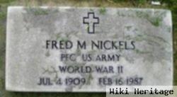 Pfc Fred Mathew Nickels