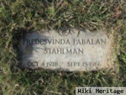 Fredesvinda (Brenda) M Pabalon Stahlman