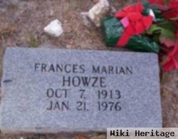 Frances Marian Howze