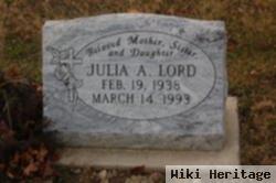 Julia A Lord