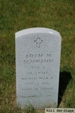 Adam M Schwahn