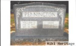 William D Pennington