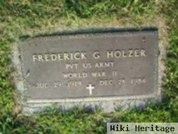 Pvt Frederick G Holzer