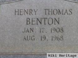 Henry Thomas Benton