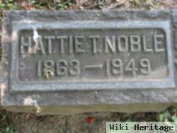 Hattie T Noble