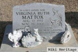 Virginia Ruth Mattox