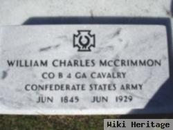 William Charles Mccrimmon, Sr