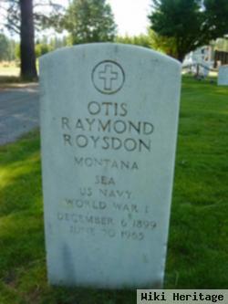 Otis Raymond Roysdon