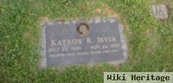 Kayron R Irvin