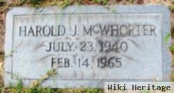 Harold J Mcwhorter