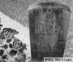 Willie Harold Harrison