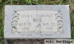 Julia L Cummings Rose