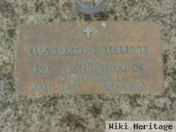 Pvt Ellsworth James Tibbetts