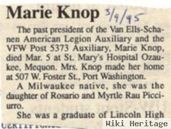 Marie C. Picciurro Knop