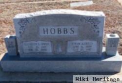 Hiram A "bill" Hobbs, Jr