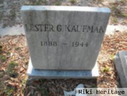 Lester G Kaufman