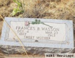 Frances B Wasson