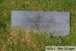 Virginia Long Bowland