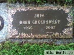 Mary Jane Rodgers Greenawalt