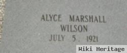 Alyce Marshall Wilson