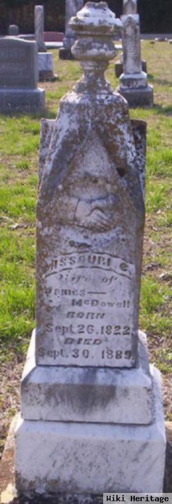 Catherine Ann "missouri" Clark Casper Mcdowell