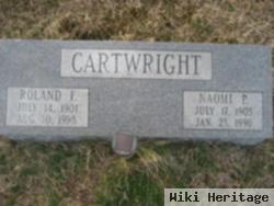 Roland F Cartwright