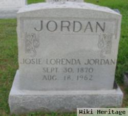 Josephine Lorenda "josie" Hankamer Jordan