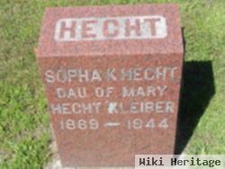 Sopha K. Kleiber Hecht