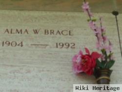 Alma W Brace