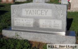 Irene M Wyatt Yancey