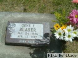 Gene Frederick Blaser